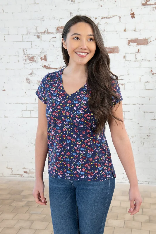 Ariana Tee - Multi Floral