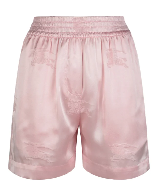 EKD Jacquard Silk Shorts