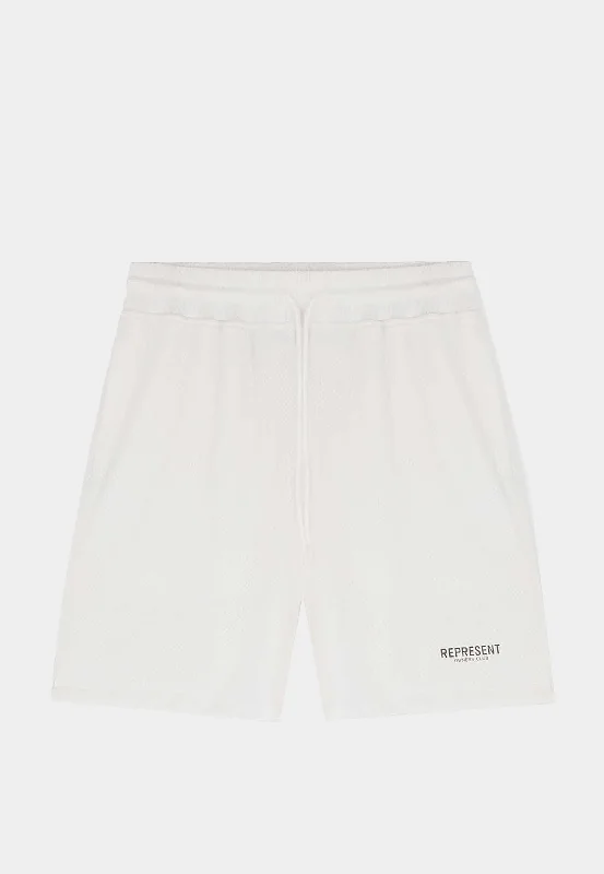 Represent Represent Owners Club Mesh Short Flat White