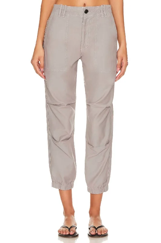 Agni Utility Trouser In Taupe