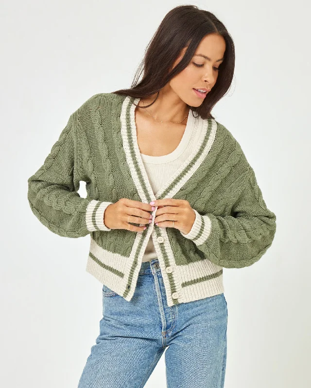 Hampton Cardigan - Fairway