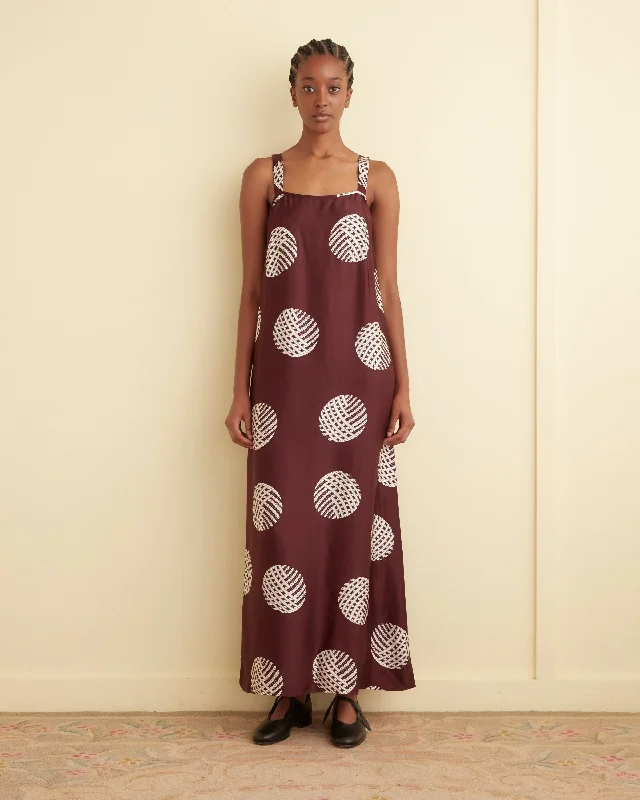 Lattice Sphere Column Gown